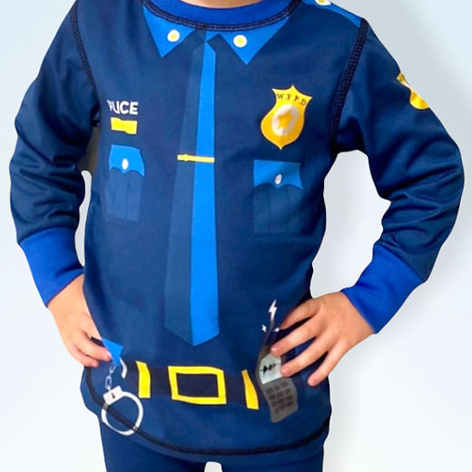 Waylon & Flo police pyjamas