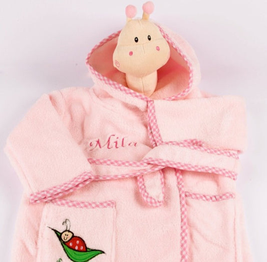 Pink robe or blanket & teddy