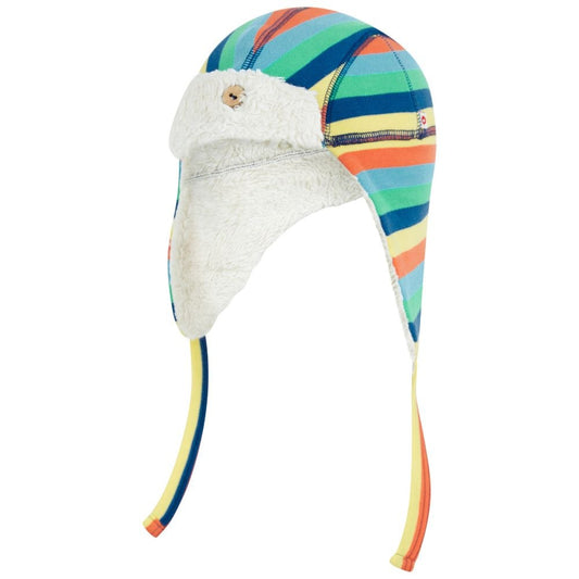 Piccalilly rainbow flapper hat