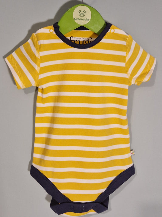 Frugi yellow stripe vest