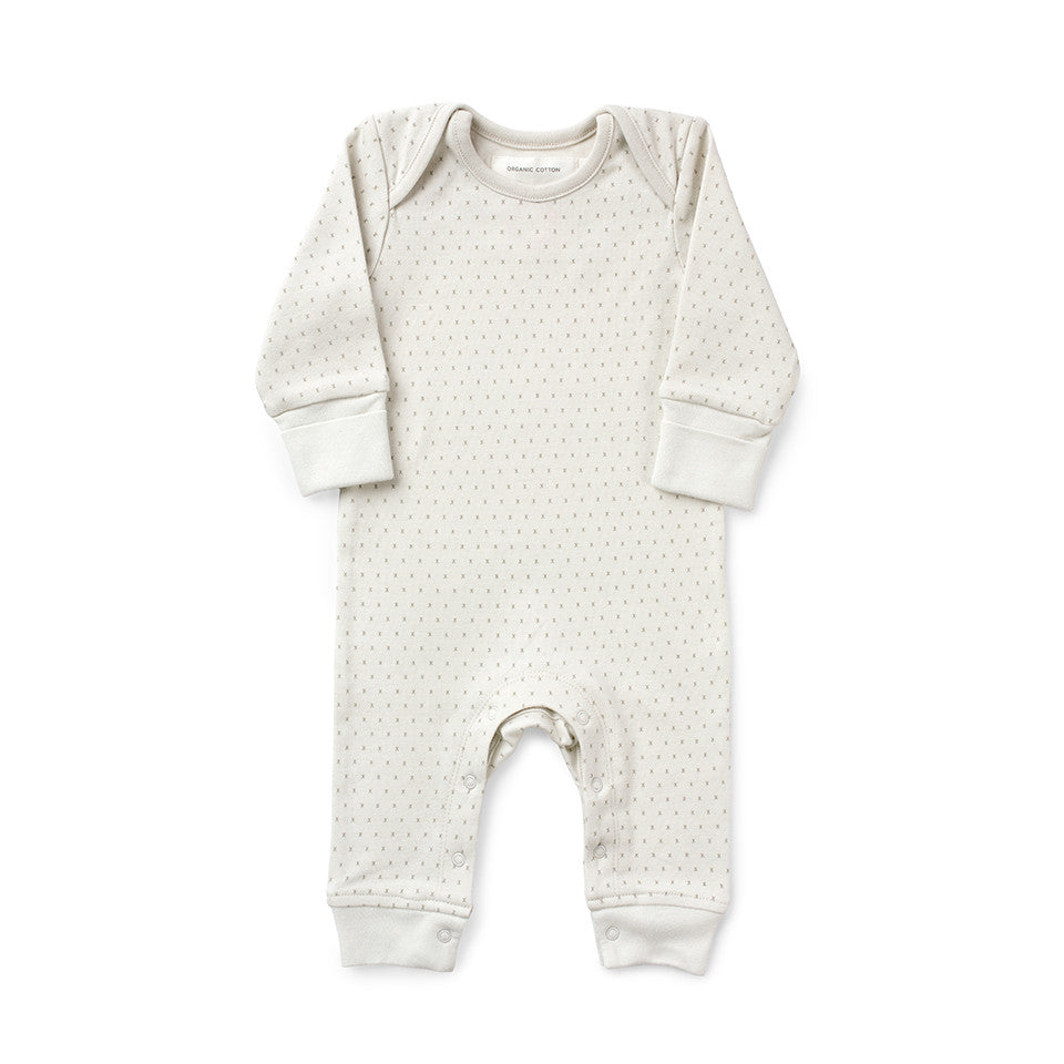 Grey kissee sleepsuit
