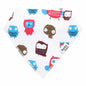 Owls baby bib