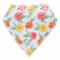 Floral baby bib