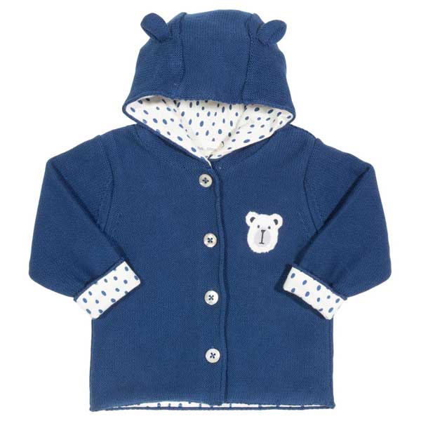 Kite beary knitted jacket